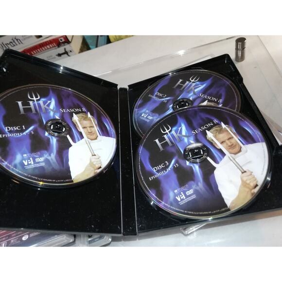 Hells Kitchen: Seasons 1-10 (Set) in-Complete / Gordon Ramsey (Missing 1 disk) - Picture 12 of 12